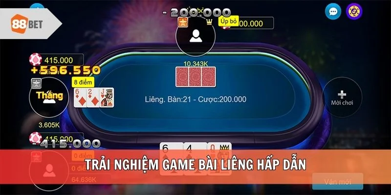 Trải nghiệm game bài Liêng hấp dẫn
